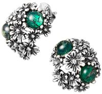 Pendientes Giovanni Raspini Mujer MARGHERITE GARDEN in Plata Quarzo 11208 - 11208